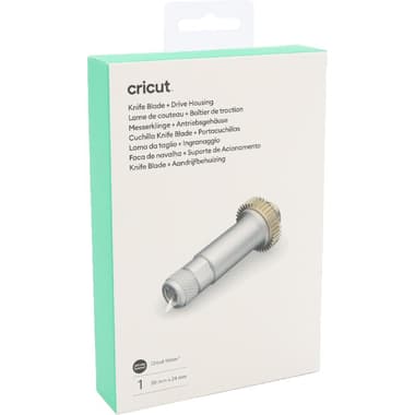 Cricut Knife Blade + Drive Housing General Craft Tool
Silver/Brass