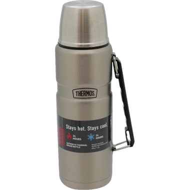 Thermos Stainless King Tumbler
Hot/Cold, 1.20 l ( 2.11 pt ), Matte Stainless Steel
