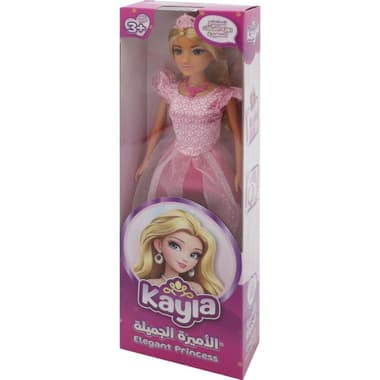 Kayla Fashion Princess Doll
Pink, 5 Years and Above
