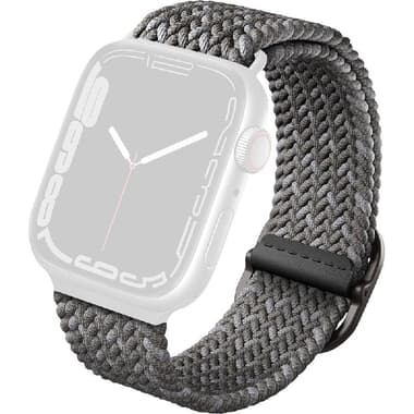 Uniq Aspen Wrist Strap
for Watch Ultra 3/Watch Ultra 2/Watch Series 11 46/Watch Series 10 46, Braided Band, with 316 Stainless Steel Buckle, Pebble Grey