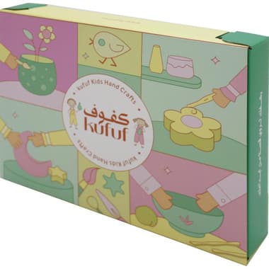 Kufuf Kids Hand Crafts Arts and Crafts Learning Activity Set
Arabic, 6 Years and Above
