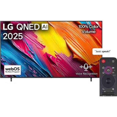 ال جي 55 بوصة تلفزيون ذكي
دقة 4 كيه كيو ان اي دي, 60 Hz, اسود, QNED70