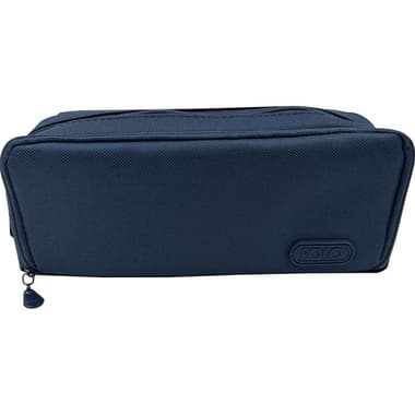 Roco Soft Pencil Case
Dual Mesh Pocket, 3 Compartment, Navy, Color and Design May Vary