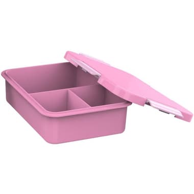 Atrium Lunch Box
Square with Air Tight Side Locking Lid, Pink