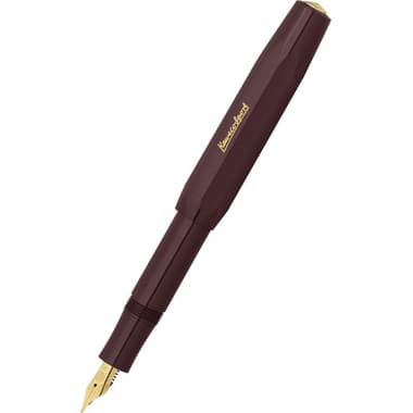 كاويكو كلاسيك سبورت قلم حبر نافورة
أزرق لون الحبر, 0.9 mm, حافة معدنية, قطعة واحدة
