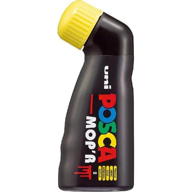 POSCA MOP'R Dripping/Doodling Graphic Art Marker
Yellow, Round Tip