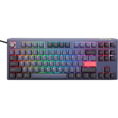 Ducky One 3 TKL Cosmic Blue Gaming Keyboard
Wired, for Laptop/Desktop Computer/Gaming Desktop Computer/CPU Windows OS, Black
