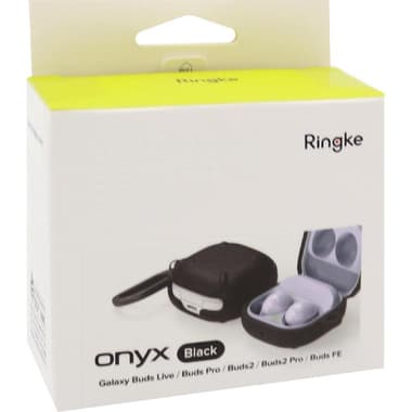 RINGKE Onyx Earbuds Case
for Samsung Galaxy Buds2/Galaxy Buds Pro/Galaxy Buds Live, Black