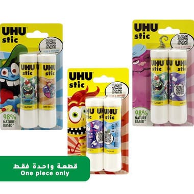 UHU Glue Stick
21.00 g ( .74 oz ), Clear