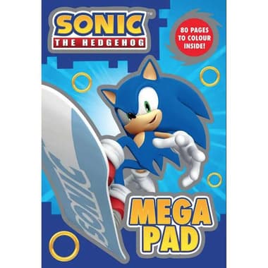 Sonic The Hedgehog: Mega Pad - 80 Pages to Colour Inside!
false