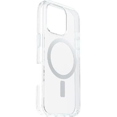 OtterBox Symmetry Series Back Cover Mobile Case with MagSafe
for iPhone 16 Pro, Clear
