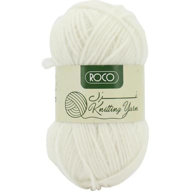 Roco Yarn
50 Grams, White