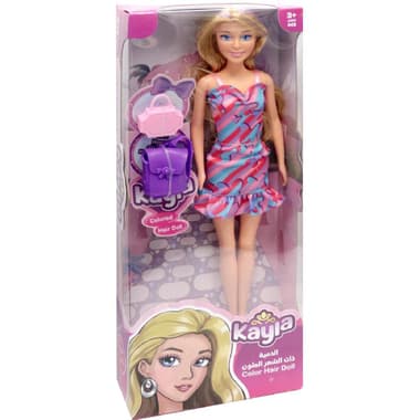 Kayla Doll & Accessories Doll Playset
Blue;Pink;Purple, 5 Years and Above