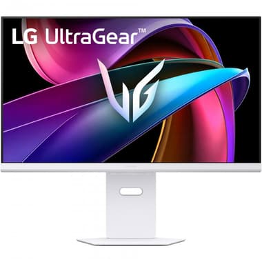 ال جي الترا جير 32 بوصة
شاشة ألعاب, اي ليد, 4K الترا اتش دي, 144 Hz, 1 مللي ثانية (GtG), واط 7 × 2) سماعتان مدمجتان), ابيض