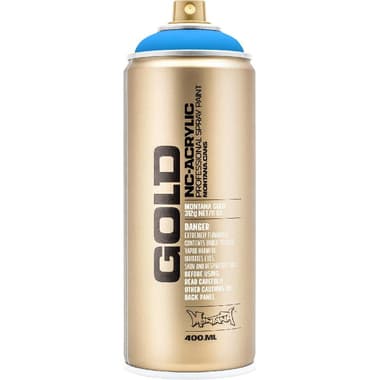 MONTANA-CANS Gold NC-Acrylic Spray Paint
Flame Blue, 400.00 ml ( 14.08 oz )