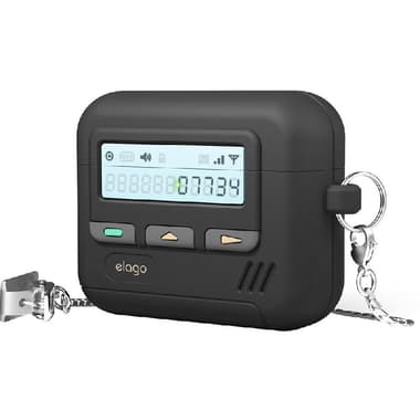 Elago Pager Hang Earbuds Case
for Apple AirPods 4, Black