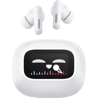 UGREEN T6 Magic Earbuds
Active Noise Cancelling, Bluetooth, Built-in Microphone, White