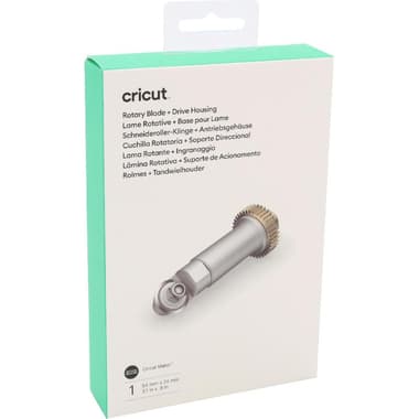 Cricut Rotary Blade + Drive Housing
for Cricut Maker, Silver, .07 kg ( .15 lb )