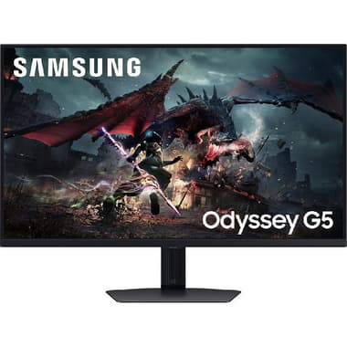 Samsung Odyssey 27" Gaming Monitor
LED, QHD (Quad HD), 180 Hz, 1ms (GtG), Black