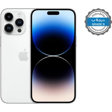 Renewed Grade B Apple iPhone 14 Pro Max
256 GB, Silver, 5G