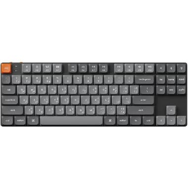 كيكرون كيه 1 ماكس TKL RGB مفتاح ميكانيكي أحمر لوحة مفاتيح للالعاب
سلكي/(جيجاهرتز 2.4) بلوتوث/لاسلكي, (متوافق مع الكمبيوتر المحمول والمكتبي وكمبيوتر الالعاب المكتبي (ويندوز, رمادي