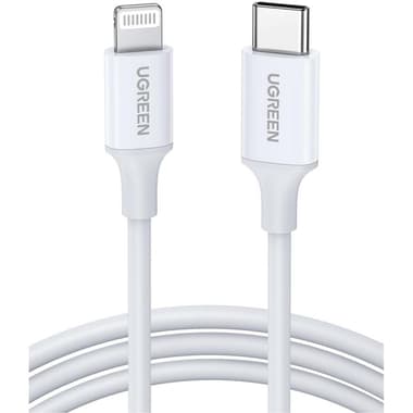 Ugreen US171 USB-C to Lightning Sync & Charge Cable
2.00 m ( 6.56 ft ), White