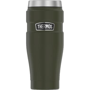 Thermos Stainless King Tumbler
Hot/Cold, 470.00 ml ( 16.54 oz ), Army Green