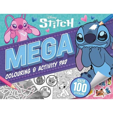 Disney Stitch: Mega Colouring & Activity Pad - Over 100 Stickers
false