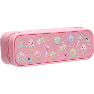 Soft Pencil Case
Icons Printed Design, Durable and Washable, Pink