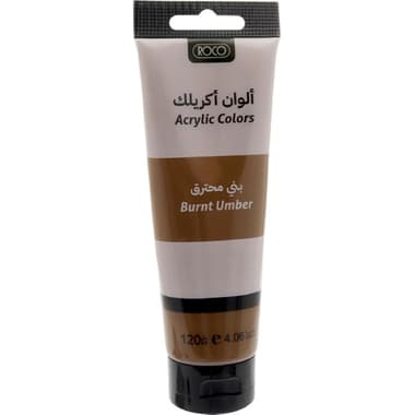 Roco Basic Color Acrylic Color
Burnt Umber, 120.00 ml ( 4.22 oz )