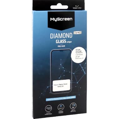 MyScreenPROTECTOR DIAMOND GLASS edge3D Smartphone Screen Protector
3D, Black, for Xiaomi Redmi Note 14 5G/Redmi Note 14 4G