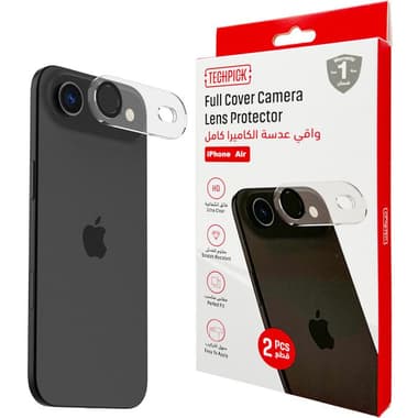 Techpick Camera Lens Protector (Full Frame) Smartphone Camera Accessory
for iPhone Air, Clear