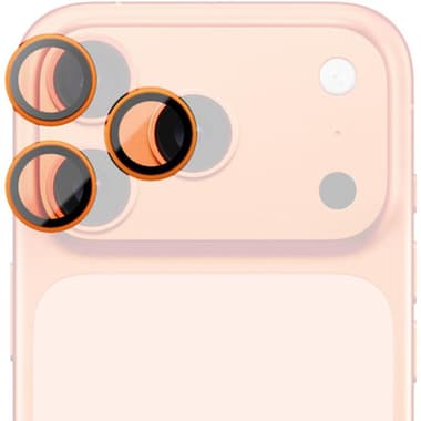 Amazing Thing AR Lens Camera Lens Protector (Individual Ring) Smartphone Camera Accessory
for iPhone 17 Pro/iPhone 17 Pro Max, Titan Orange