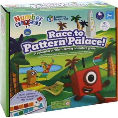 Learning Resources Number Blocks Race to Pattern Palace Educational Activity Set
English, 3 Years and Above