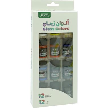 Roco Artists' Starter Glass Paint
Assorted Color, 12 Colors 144.00 ml ( 5.07 oz )