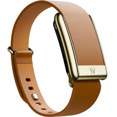 Whoop 5.0 LeatherLuxe Tapered Wrist Strap
for WHOOP One/Peak, Genuine Italian Leather, Small Band Size, Camel/Gold