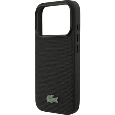 Lacoste Hard Back Cover Mobile Case with MagSafe
for iPhone 17 Pro, Black