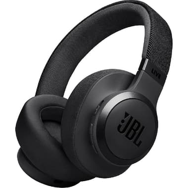 JBL Live 770NC Over-Ear Headphones
Adaptive Noise Cancelling, Bluetooth, USB (Charging), Built-in Microphone, Black