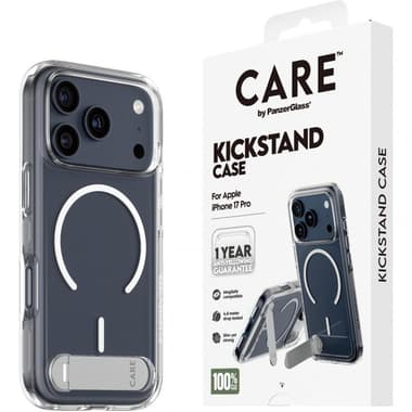 بانزر جلاس كيكستاند
غطاء خلفي للهاتف الذكي مع ماغ سيف, متوافق مع آيفون 17 برو, شفاف