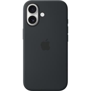 Apple Silicone Back Cover Mobile Case with MagSafe
for iPhone 17, Black