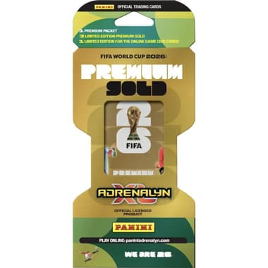 PANINI World Cup 2026 Golden Packet Toy Collectible
Assorted Color, 6 Years and Above