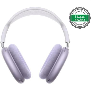 Renewed Grade A Apple AirPods Max Over-Ear Headphones
Active Noise Cancelling, Bluetooth, USB-C (Charging), Built-in Microphone, Purple