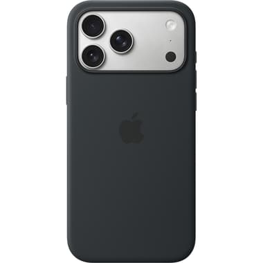 Apple Silicone Back Cover Mobile Case with MagSafe
for iPhone 17 Pro Max, Black