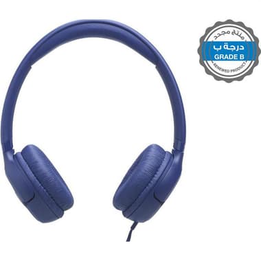 Renewed Grade B JBL Tune 530C On-Ear Headphones
Wired, Built-in Microphone, Blue