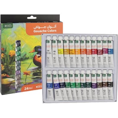 Roco Colour Set Gouache Color
Assorted Color, 24 Colors 12.00 ml ( .42 oz )