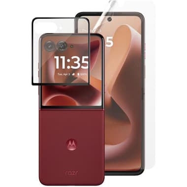 PanzerGlass SAFE Case Friendly Smartphone Screen Protector
for Motorola razr 60 Ultra, Tempered Glass, Edge-to-Edge, Black
