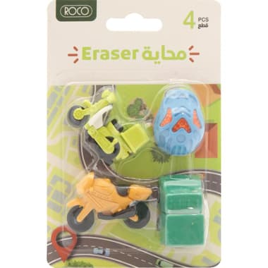 Roco Rubber Eraser
Traffic A, Assorted Color