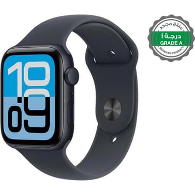 منتج مجدد درجة أ ابل واتش اس اي 3 44 GPS
منتصف الليل هيكل الومنيوم/ متوسط/صغير - سوار رياضي منتصف الليل