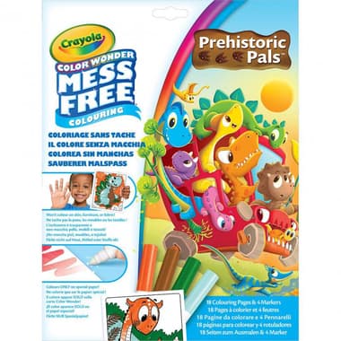 Crayola Color Wonder Prehistoric Pals - Dinosaur Coloring Activity Set
English, 3 Years and Above