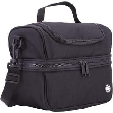 Atrium Big Zipper Lunch Bag
Solid, Black